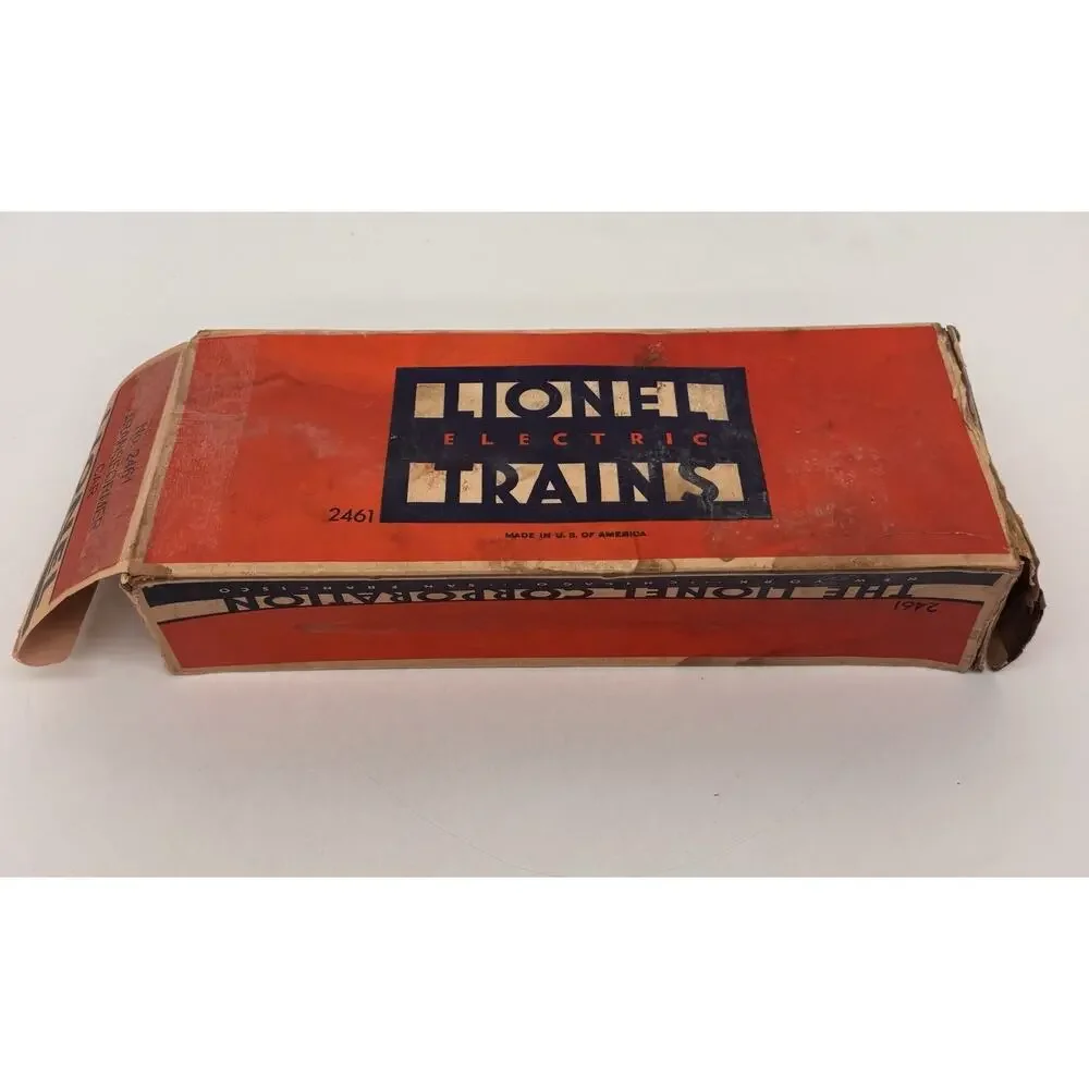 Lionel Postwar Depressed Transformer Flat Car 2461 w/ Original Box